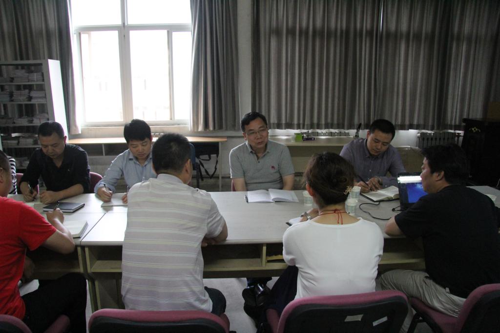 陈平社与16877太阳集团教师代表座谈